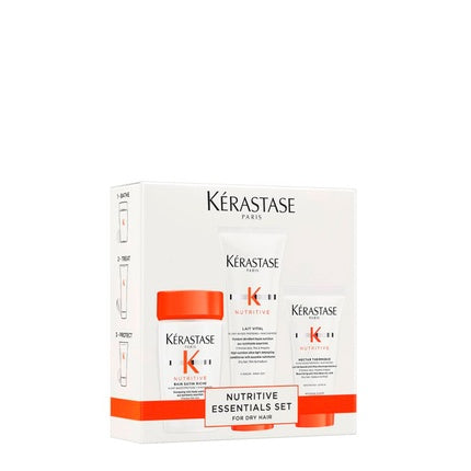 Kérastase Nutritive Essentials Coffret Professional Hair Care Gift Set for Dry Hair