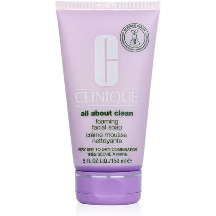 Clinique Foaming Facial Soap Cleanser for All Skin Types, 150ml