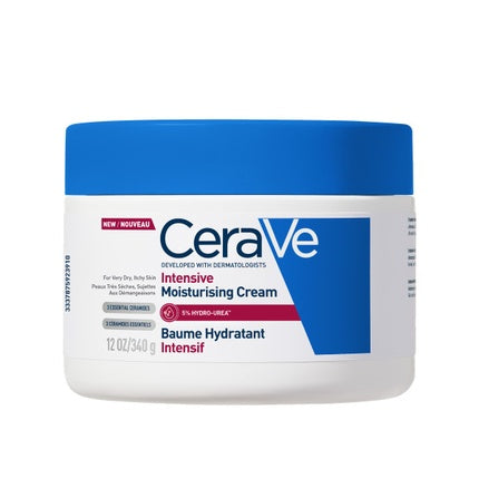 CeraVe Intensive Moisturizing Cream, 340g for Dry to Very Dry Skin
