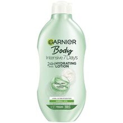 Garnier Intensive 7 Days Moisturising Body Lotion with Aloe Vera, 400ml | Daily Body Moisturizer for Dry Skin