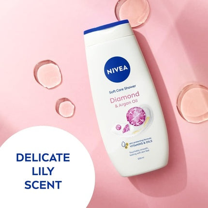 Nivea Diamond Touch Shower Cream Body Wash, 250ml