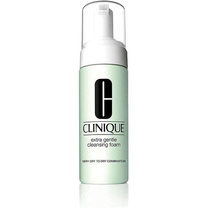 Clinique Extra Gentle Cleansing Foam, 125ml - Gentle Foaming Facial Cleanser for Sensitive Skin