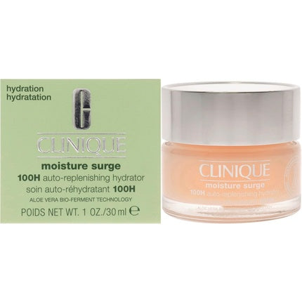 Clinique Moisture Surge 100H Auto-Replenishing Hydrator, 30ml Oil-Free Gel Moisturizer for All Skin Types