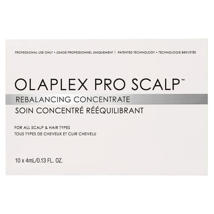 Olaplex Pro Scalp Rebalancing Concentrate Hair Care, 10 x 4ml Professional Scalp Treatment