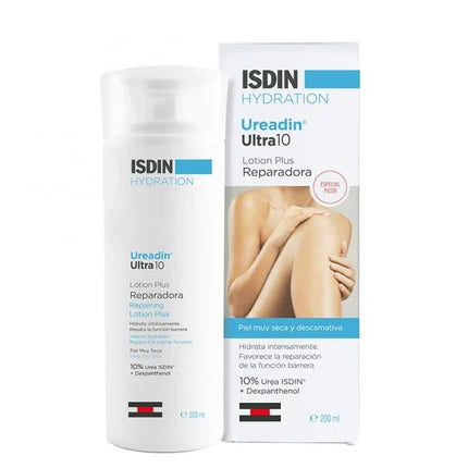 ISDIN Ureadin Ultra10 Repairing Lotion Plus Body Moisturizer, 200ml