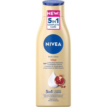 Nivea Vital Soy Body Milk, 250ml Nourishing Body Moisturiser for Dry Skin