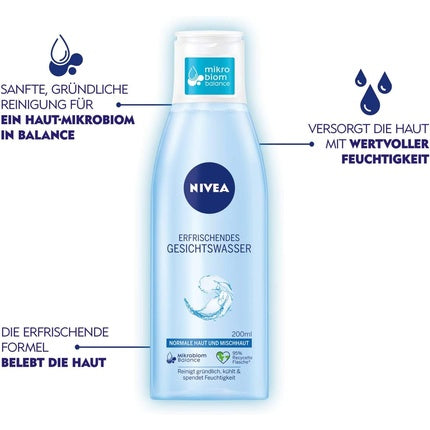 Nivea Refreshing Facial Toner for Normal & Combination Skin, 200ml