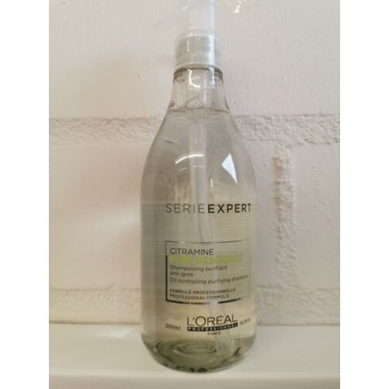 L'Oreal Professionnel Serie Expert Pure Resource Shampoo, 500ml | Clarifying Shampoo for Oily Scalp & Hair
