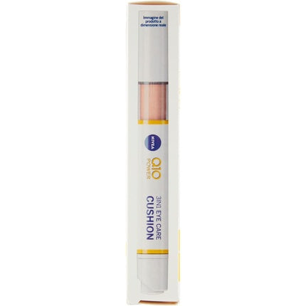 Nivea Q10 Power 3-in-1 Eye Care Cushion 02 Nude, 4ml Anti-Age Eye Corrector with Hyaluronic Acid