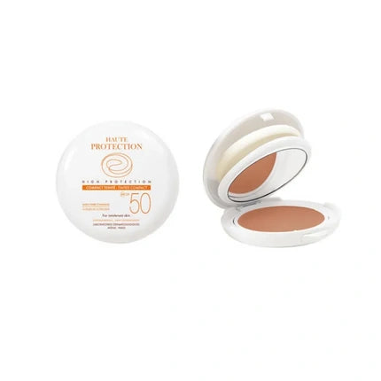 Avène Tinted Compact SPF 50 Golden, 10g High-Protection Compact Foundation for Sensitive Skin