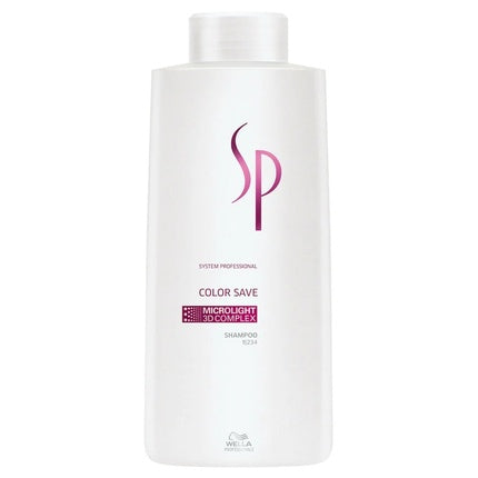 Wella Professionals SP Color Save Shampoo for Colored Hair, 1000ml Color Protection Shampoo