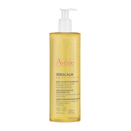 Avène XeraCalm A.D Relipidating Cleansing Oil, 750ml for Face & Body