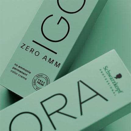 Schwarzkopf Professional IGORA ZERO AMM 5-5 Light Brown Gold, 60ml Permanent Hair Color