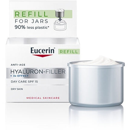 Eucerin Hyaluron-Filler 3x Effect Day Care Refill SPF 15 for Mature Skin