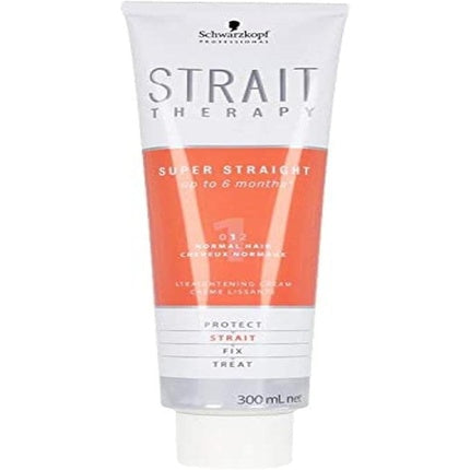 Schwarzkopf Professional Strait Therapy Straightening Cream, 300ml