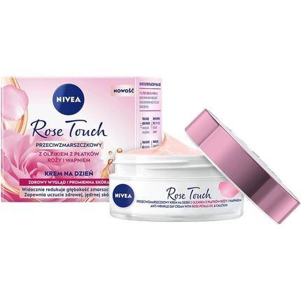 Nivea Rose Touch Anti-Wrinkle Day Face Cream, 50ml