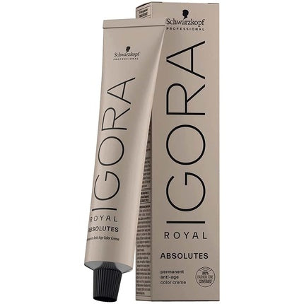 Schwarzkopf Professional Igora Royal Absolutes Age Blend 6-460 Dark Blonde Beige Chocolate Permanent Hair Color Cream, 60ml – Professional Hair Colour for Mature Hair & Grey Coverage