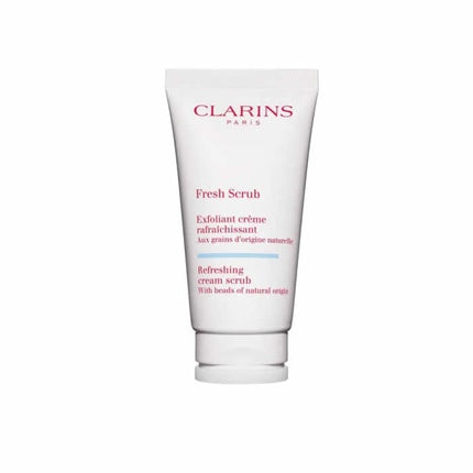 Clarins Fresh Scrub Cream Exfoliator, 50ml Refreshing Facial Scrub for Smooth & Radiant Skin