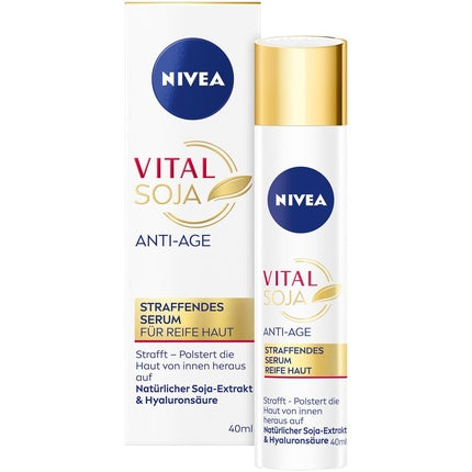 Nivea Vital Soja Anti-Age Firming Serum Intensive Moisturizing Face Serum with Soy Extract
