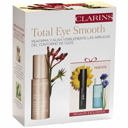Clarins Total Eye Smooth Gift Set | 15ml Eye Cream & 3-Piece Skincare Collection