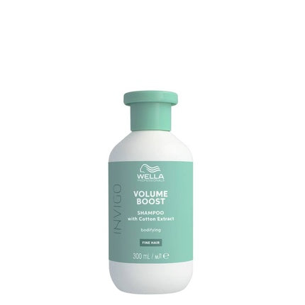 Wella Professionals Invigo Volume Boost Shampoo, 300ml Lightweight Volumizing Shampoo for Fine Hair