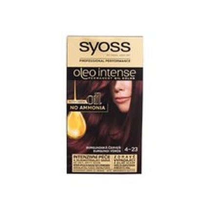 Syoss Oleo Intense 4-60 Gold Brown Permanent Oil Hair Color, 50ml