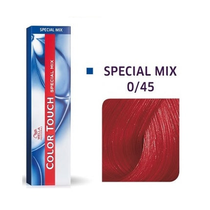 Wella Professionals Color Touch Special Mix 0/45 Red Mahogany Demi-Permanent Hair Color, 60ml