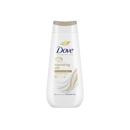 Dove Advanced Care Nourishing Silk Body Wash, 225ml Moisturizing Shower Gel