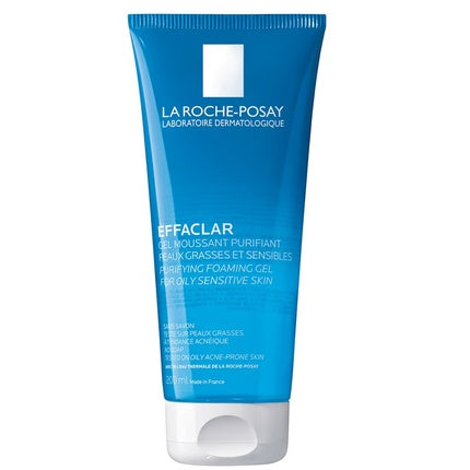 La Roche-Posay Effaclar Purifying Foaming Gel Facial Cleanser for Oily & Sensitive Skin, 200ml