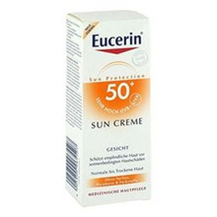 Eucerin Sun Face Cream SPF 50 High Protection Facial Sunscreen