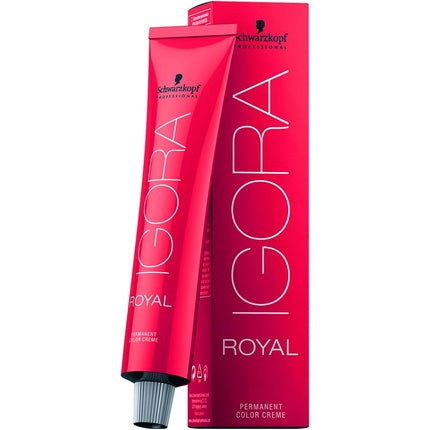 Schwarzkopf Professional IGORA Royal 4-68 Medium Brown Chocolate Red Permanent Hair Color, 60ml