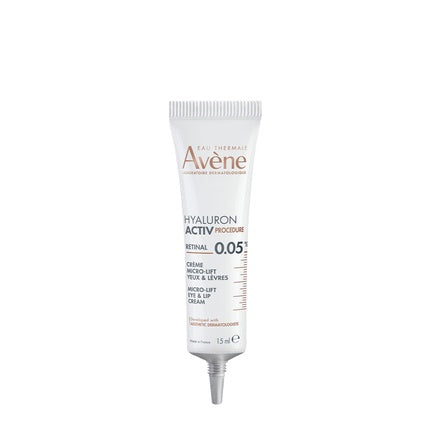 Avene Hyaluron Activ B3 Eye & Lip Cream, 15ml with 0.05% Retinal