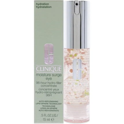 Clinique Moisture Surge Eye 96-Hour Hydro-Filler Concentrate, 15ml Hydrating Eye Gel-Cream