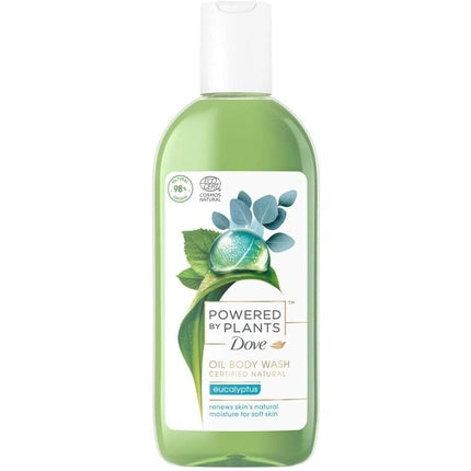 Dove Powered by Plants Eucalyptus Oil Body Wash Shower Gel, 250ml