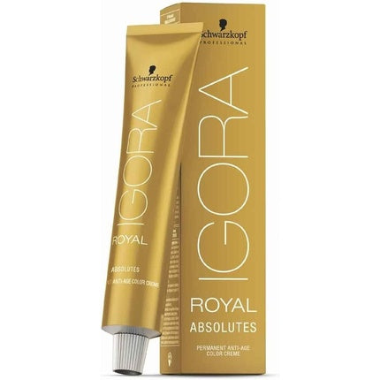 Schwarzkopf Professional IGORA Royal Absolutes 5-50 Light Brown Gold Natural Permanent Anti-Age Hair Color, 60ml