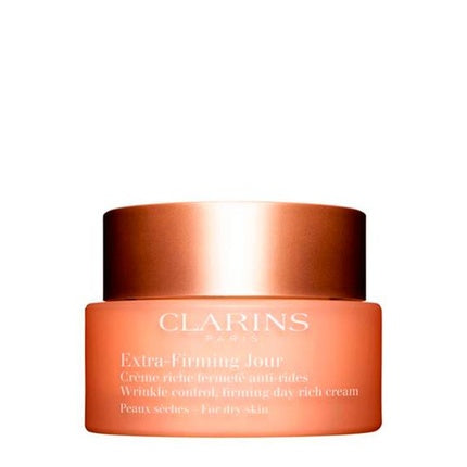 Clarins Extra-Firming Day Cream for Dry Skin, 50ml Firming & Hydrating Face Moisturiser