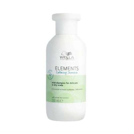 Wella Professionals Elements Calming Shampoo, 250ml Soothing Shampoo for Sensitive Scalp