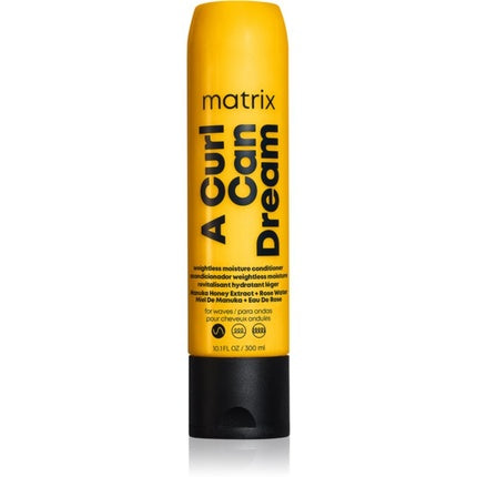 Matrix Total Results A Curl Can Dream Weightless Moisture Conditioner, 300ml | Lightweight Conditioner for Curly & Coily Hair