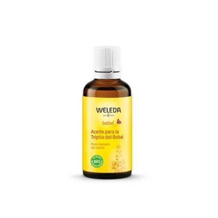 Weleda Baby Tummy Oil, 50ml – Gentle Soothing Baby Massage Oil for Sensitive Skin