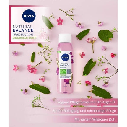Nivea Naturally Good Wild Rose & Organic Argan Oil Body Lotion, 300ml