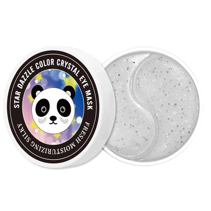 Sersanlove Star Collagen Eye Patches with Hyaluronic Acid & Natural Extracts – Colorful Panda 60 Pieces