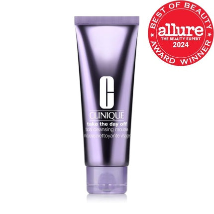 Clinique Take The Day Off Facial Cleansing Mousse with Hyaluronic Acid - Hydrating Foaming Face Cleanser
