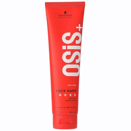 Schwarzkopf Professional OSiS+ Rock Hard Strong Hair Glue, 150ml | Ultra-Strong Hold Hair Styling Gel