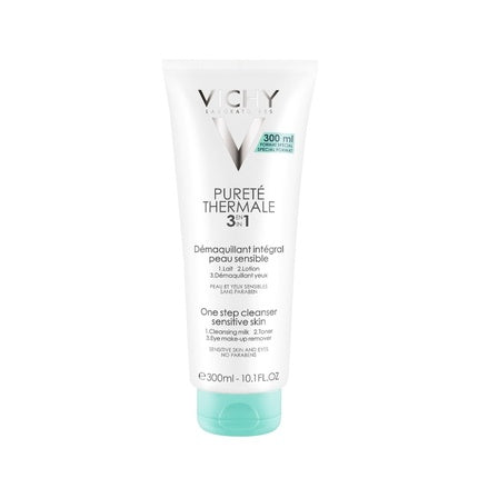 Vichy Pureté Thermale 3-in-1 Makeup Remover for Face & Eyes, 300ml Cleansing Milk