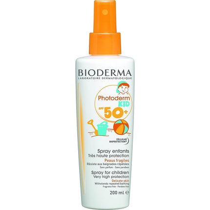 Bioderma Photoderm KID Spray SPF 50+ High Protection Sunscreen for Children