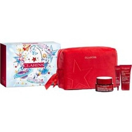 Clarins Super Restorative Collection Gift Set 4 Pieces for Mature Skin Skincare Routine