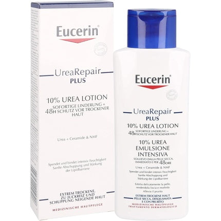 Eucerin UreaRepair Plus 10% Urea Lotion, 250ml Intensive Moisturising Body Lotion for Dry & Very Dry Skin