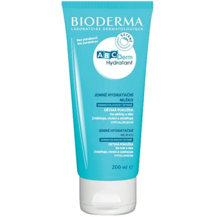 Bioderma ABCDerm Hydratant Gentle Moisturizing Lotion for Baby's Skin, 200ml – Daily Baby Body & Face Moisturiser