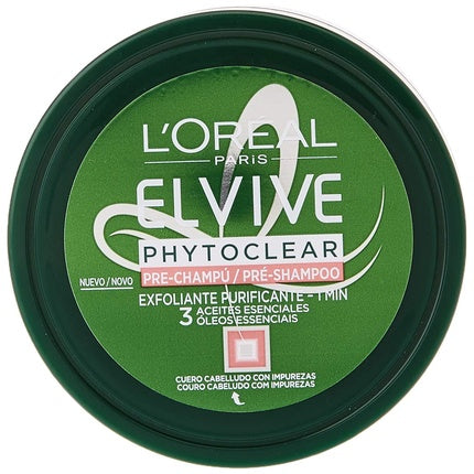 L'Oreal Paris Elvive Phytoclear Anti-Dandruff Foaming Pre-Shampoo Scalp Treatment