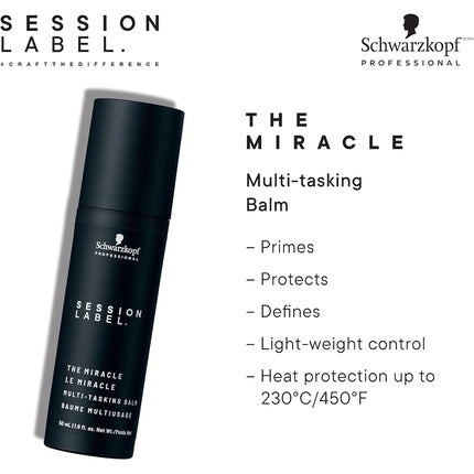 Schwarzkopf Professional Session Label The Multi-Tasking Balm Hair Styling & Finishing Balm, 150ml